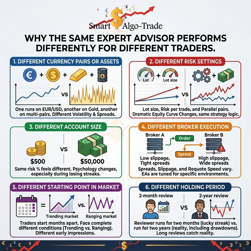 Why the Same Expert Advisor Gets Different Reviews From Different Traders